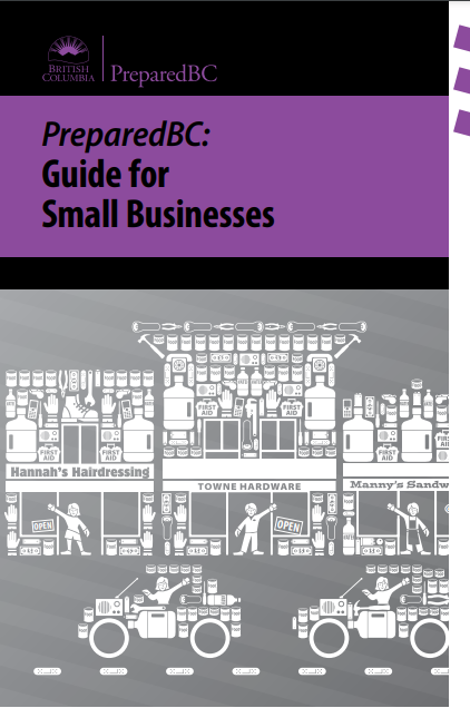 Cover of PreparedBC Guide for Small Businesses